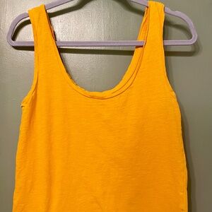 Vintage Cotton Scoopneck Tank For Women